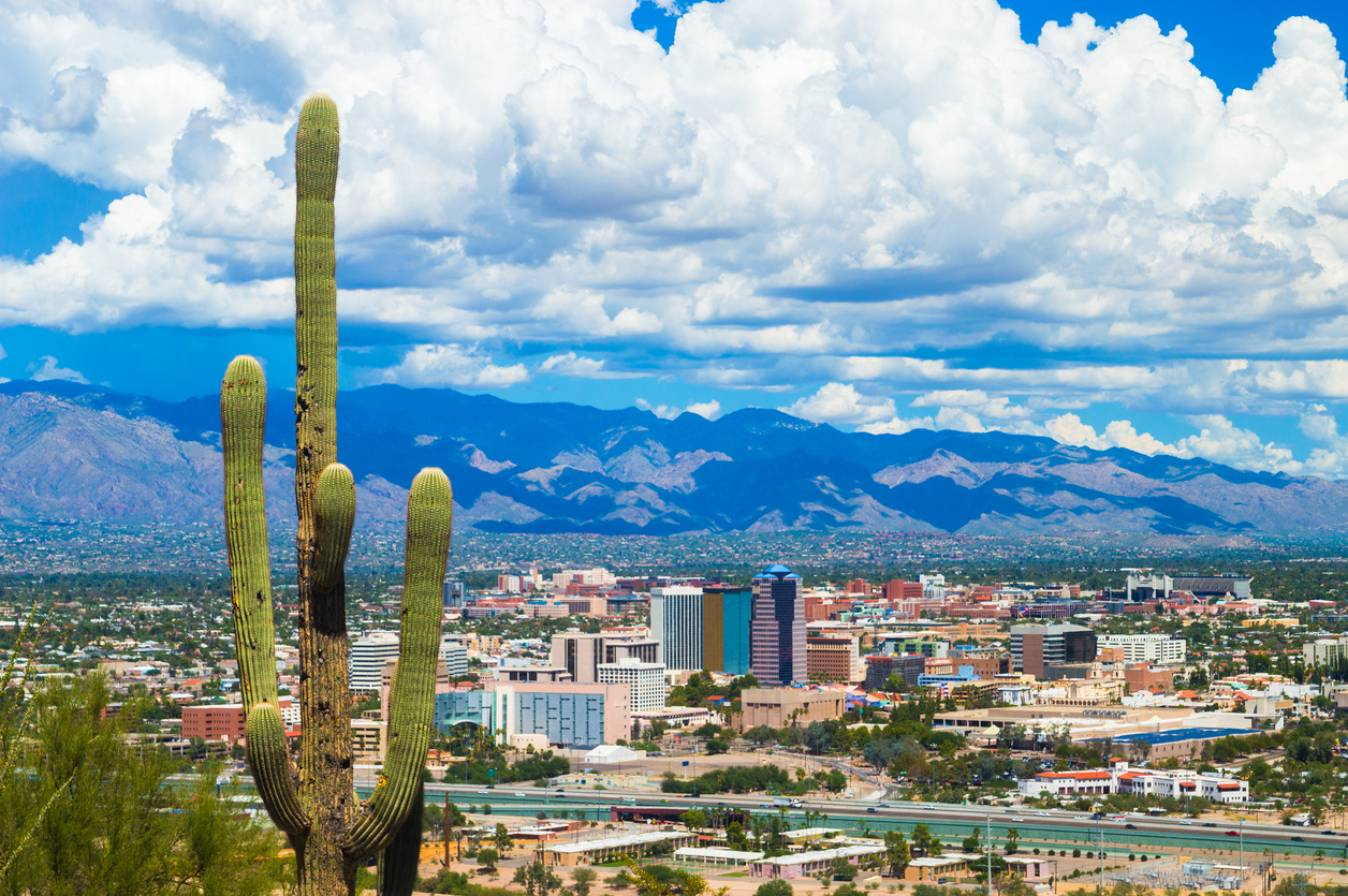 Tucson Aerial Skyline