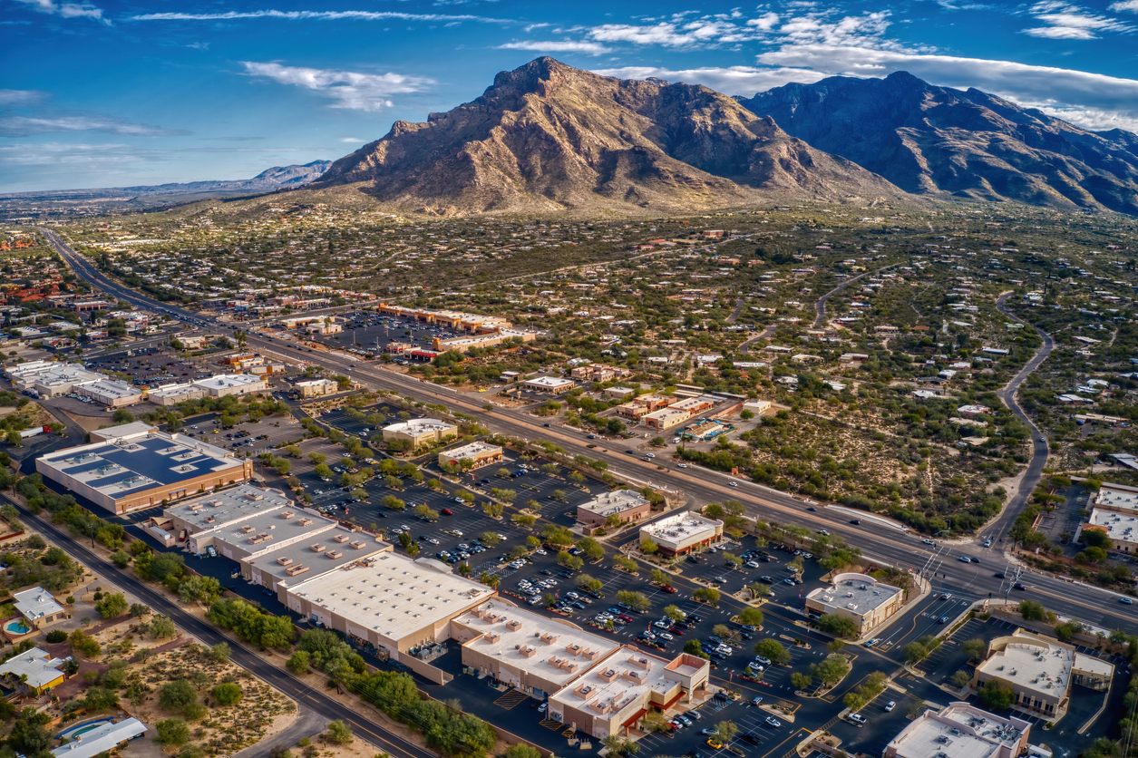 Aerial of Oro Valley